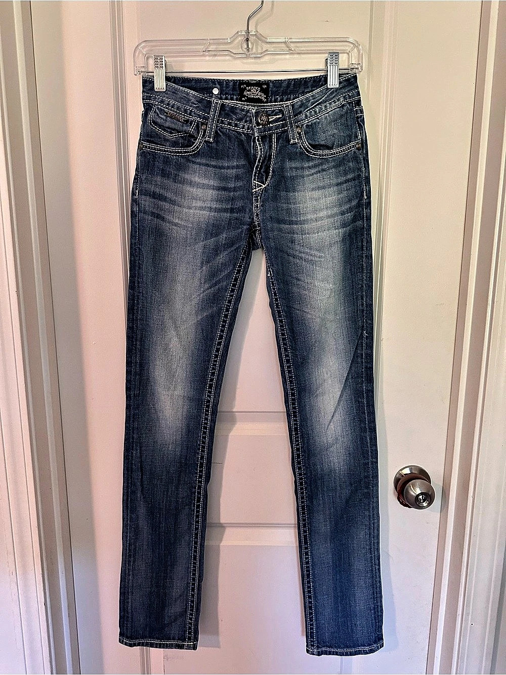 Vintage express Skinny Jeans in Blue